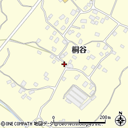 千葉県香取市桐谷317周辺の地図