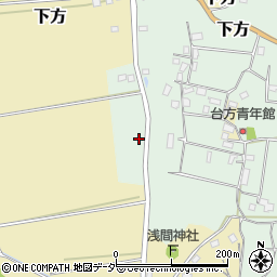 千葉県成田市台方2308周辺の地図