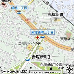 日産東京成増店周辺の地図