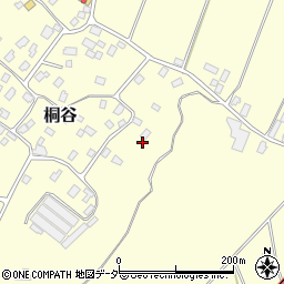 千葉県香取市桐谷438周辺の地図