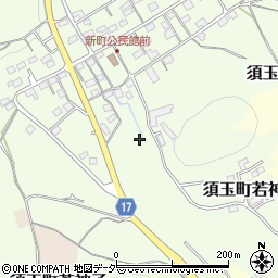 山梨県北杜市須玉町若神子新町259周辺の地図