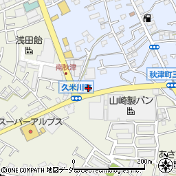 江川亭東村山店周辺の地図