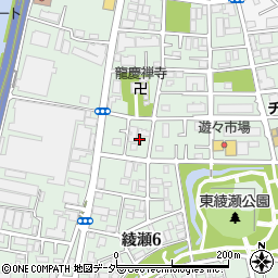 東京都足立区綾瀬7丁目12周辺の地図