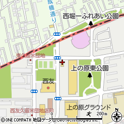 れんげ食堂 Toshu アクロスプラザ東久留米店周辺の地図