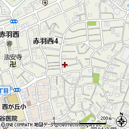 東京都北区赤羽西4丁目14-3周辺の地図