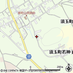 山梨県北杜市須玉町若神子新町422周辺の地図