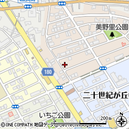 千葉県松戸市二十世紀が丘美野里町51周辺の地図