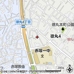 徳丸4丁目 Ｙ宅"あきっぱ駐車場周辺の地図