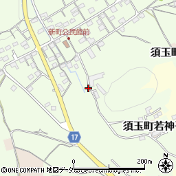 山梨県北杜市須玉町若神子新町425周辺の地図