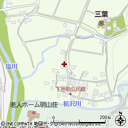 山梨県北杜市明野町下神取69-1周辺の地図