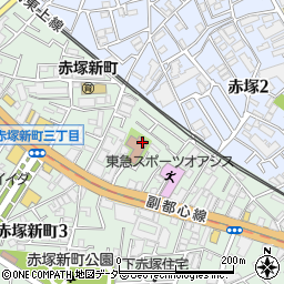 東京都板橋区赤塚新町2丁目周辺の地図