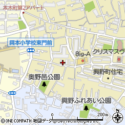 東京都足立区西新井本町4丁目24周辺の地図