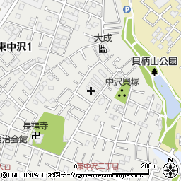 水道修理の救急車鎌ヶ谷東中沢店周辺の地図