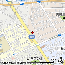 千葉県松戸市二十世紀が丘美野里町21周辺の地図
