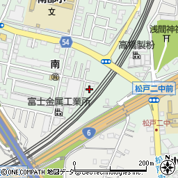 千葉県松戸市小山552周辺の地図
