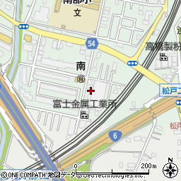 千葉県松戸市小山548-3周辺の地図