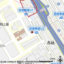 日新エアカーゴ株式会社　成田空港第二事業所通関第一課生鮮、食品担当周辺の地図