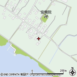 茨城県神栖市矢田部446周辺の地図