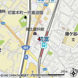 鎌ヶ谷市立図書館周辺の地図