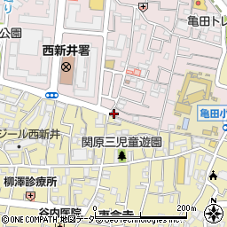 焼肉 足立牧場 西新井店周辺の地図