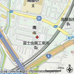 千葉県松戸市小山548-7周辺の地図
