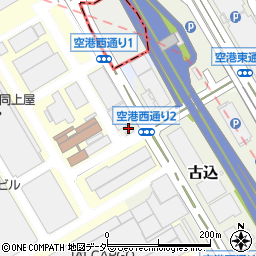 日本通運株式会社　成田空港支店成田空港施設内輸入生鮮センター周辺の地図
