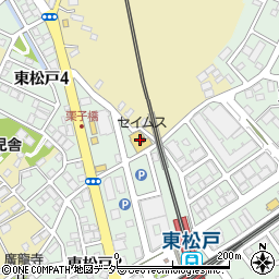 ドラッグセイムス東松戸店周辺の地図