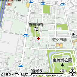 東京都足立区綾瀬7丁目12-7周辺の地図