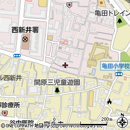 東京都足立区西新井栄町1丁目4-4周辺の地図