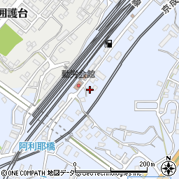 千葉県成田市不動ケ岡2115周辺の地図