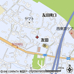 ほうえい会　グループホーム友田周辺の地図