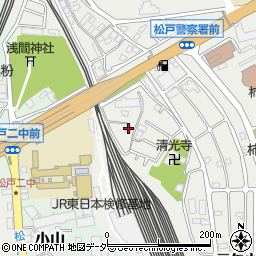 千葉県松戸市松戸1611周辺の地図