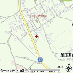 山梨県北杜市須玉町若神子新町228周辺の地図