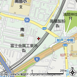 千葉県松戸市小山552-1周辺の地図