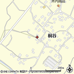 千葉県香取市桐谷495周辺の地図