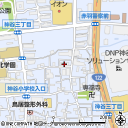 東京製作所別館周辺の地図