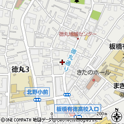 東京都板橋区徳丸3丁目26周辺の地図