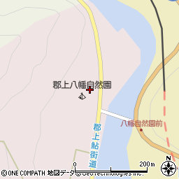 岐阜県郡上市八幡町島周辺の地図