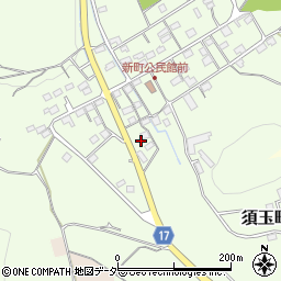 山梨県北杜市須玉町若神子新町163周辺の地図