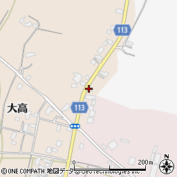 二本松造園周辺の地図