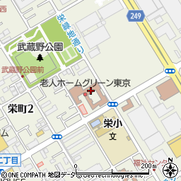 そんぽの家羽村周辺の地図