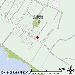 茨城県神栖市矢田部452周辺の地図