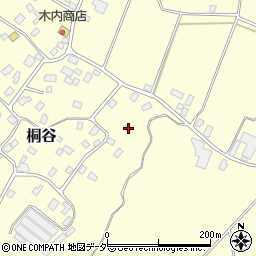 千葉県香取市桐谷445周辺の地図