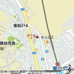 セレモニースギウラ東松戸駅前ホール周辺の地図