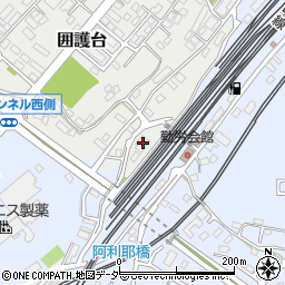 千葉県成田市囲護台1114周辺の地図