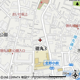 東京都板橋区徳丸3丁目28周辺の地図