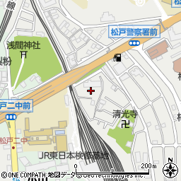 千葉県松戸市松戸1609周辺の地図
