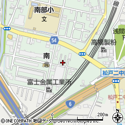 千葉県松戸市小山560-16周辺の地図