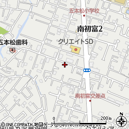 老川荘周辺の地図