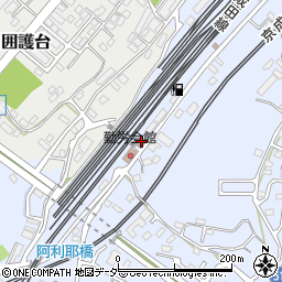 千葉県成田市不動ケ岡1111周辺の地図